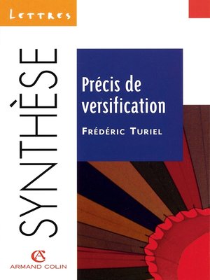 cover image of Précis de versification